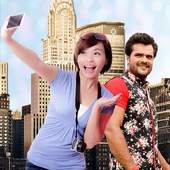 selfie with bhojpuri Actor - photo frame &amp; Editor icon