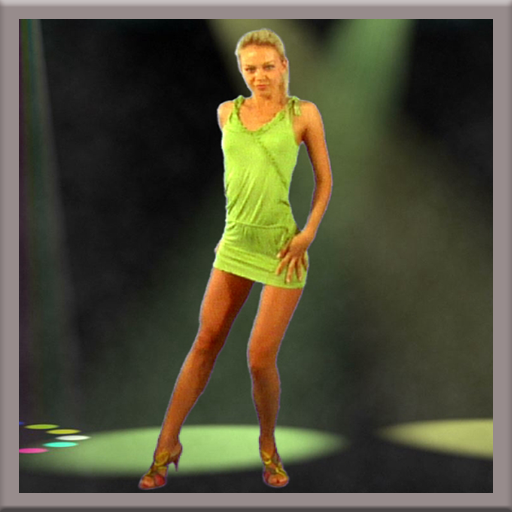 Virtual Beauty Dance Live Wallpaper icon