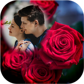Red Rose Photo Frame icon