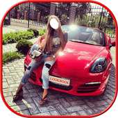 Car Photo Montage for Girls