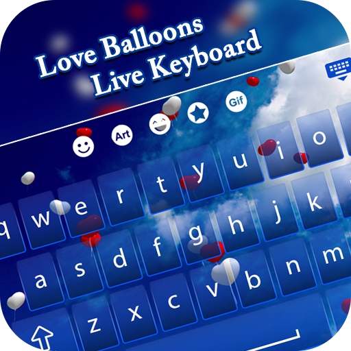 Love Balloons Live Keyboard icon