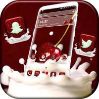 Red Cherry Launcher Theme on 9Apps
