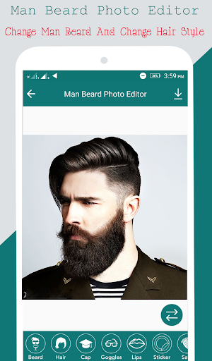 Beard Photo Editor screenshot 1