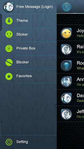 GO SMS SECRET THEME screenshot 5