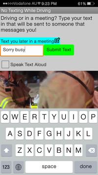 No Texting While Driving screenshot 2