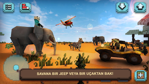 Savanna Safari: Kare Hayvanlar screenshot 1