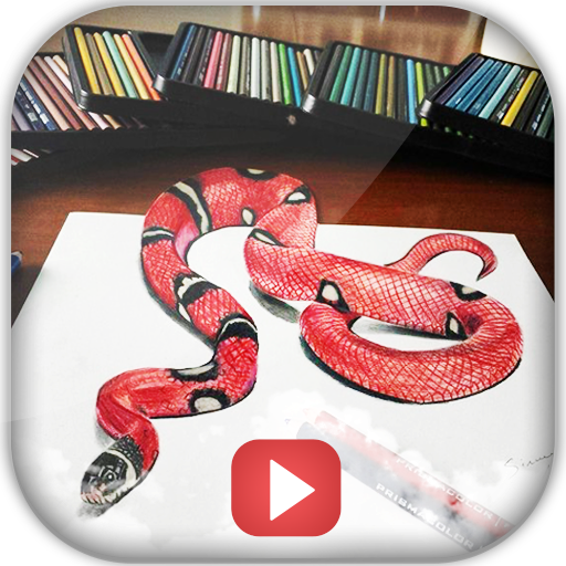 ✍️ Learn 3D Drawing By Videos icon