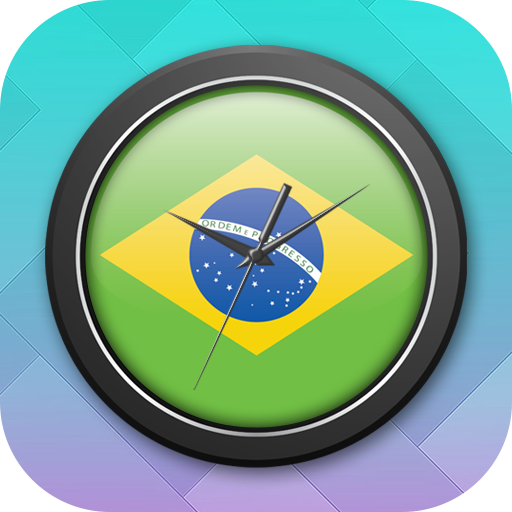 Brazil Clock Live Wallpaper icon