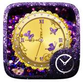 Gitter GO Clock Theme on 9Apps