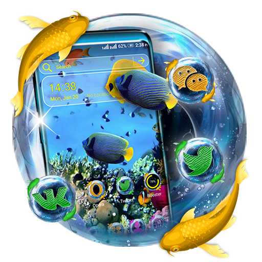 Sea World Launcher Theme icon