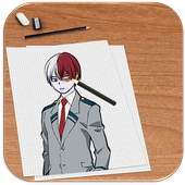 How to Draw All Boku No Hero Academia icon