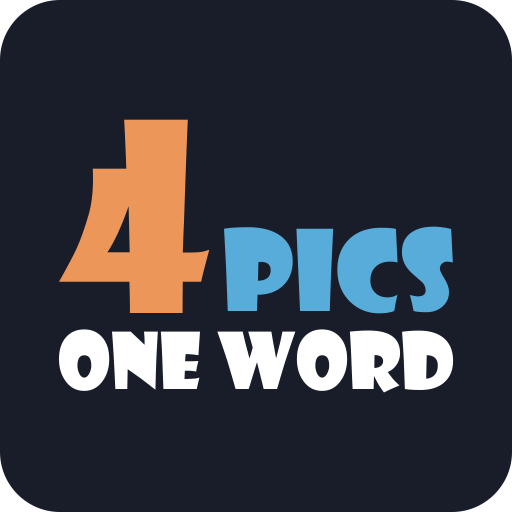 4 Pics One Word - Word scape, Turn Head Up icon