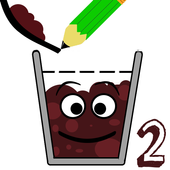 Happy Glass Choco draw icon