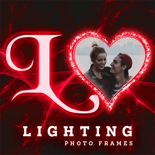 Lighting Photo Frames - Text Frame Photo Editor icon