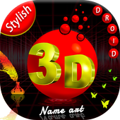 3D Stylish Name Maker For Android icon