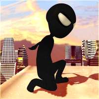 Spider Stickman Rope Hero:Superhero Crime City War