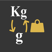 Kg to g / Kilograms to Grams Converter icon