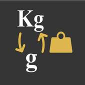 Kg to g / Kilograms to Grams Converter on 9Apps
