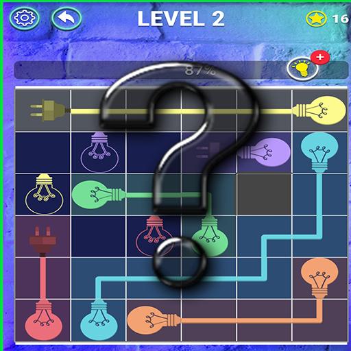 Light Connect -free- connect the lights icon