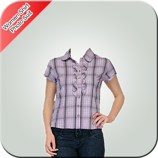 Women Shirt Photo Suit icon