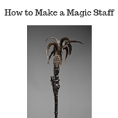How to Make a Magic Staff icon