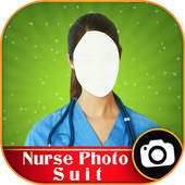 Nurse Photo Suit أيقونة