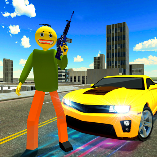 Branny Baldi Basics Game : Gangster Mod Crime City icon