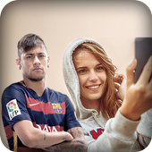 Selfie with Neymar icon