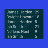 NBA Scores Widget icon