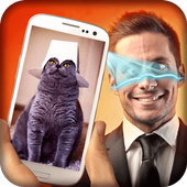 Gato na cara simulator icon