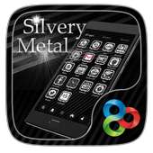 Silvery MetalGo Launcher Theme