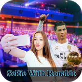 Selfie with Ronaldo - Ronaldo Photo &amp; Me icon
