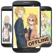 Anime Couple Wallpaper HD icon