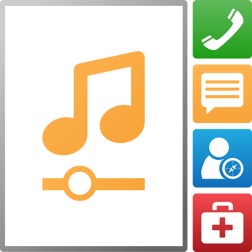 Simple Phone - Music player icon