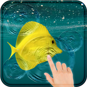Fish Live Wallpaper: Magic Touch Effect icon