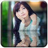 water reflection photo editor icon