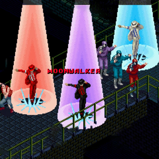 MJ's Moonwalker, arcade game icon