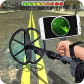 Metal Detector City Simulator icon