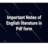 In Pdf Important English literature Notes icon