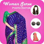 Women Saree Photo Suit icon