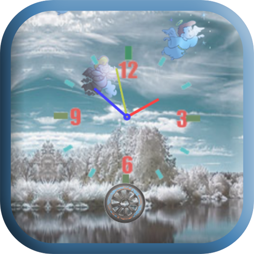 Clock and Winter LiveWP иконка