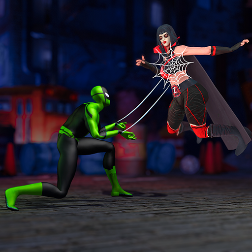 Spider Rope Hero Fighting Game icon