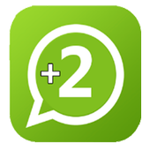 شغل رقمين واتس اب بهاتف واحد أيقونة