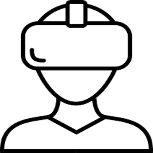 V R  glasses icon
