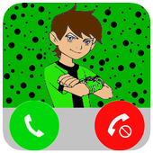 Fake Call From  Ben Hero 10 icon