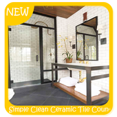 Simple Clean Ceramic Tile Countertops icon