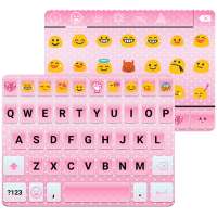 Pink Emoji Keyboard -Emoticons on 9Apps