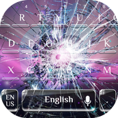 Broken Apple Glass keyboard icon