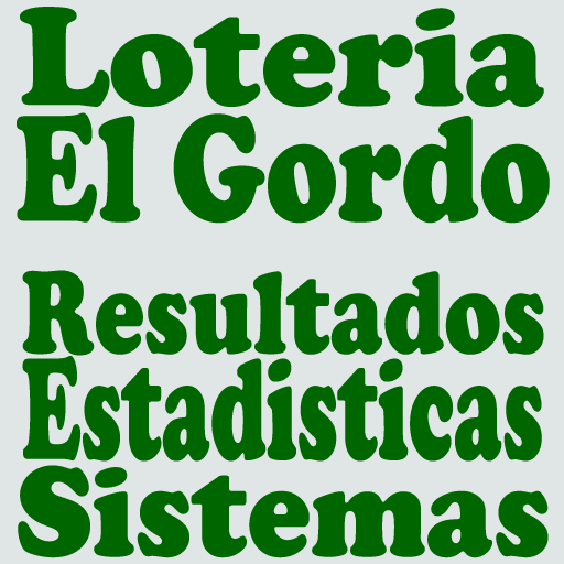 Loteria El Gordo Resultados Estadísticas Sistemas icon