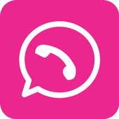 pink theme WA new 2018 for android icon